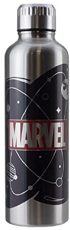 Paladone Marvel Stainless Steel 500ml (16Fl Oz) Drinks / Water Bottle