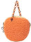 myMo Damen Tasche mit Teddyfell, ORANGE