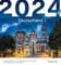 Deutschland - Postkartenkalender 2024 - Kunth-Verlag - Tischkalender mit 53 traumhaften Postkarten - 16 cm x 17,5 cm