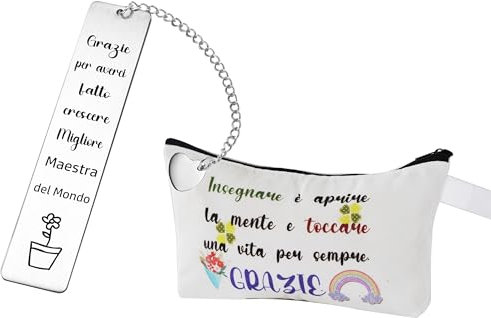 Tasche Lehrer+Lesezeichen Maetsra Lehrer Geschenk Lehrer Utensilien Tasche Geschenk Lehrer Geschenk Lehrer Kinder