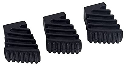 TOYANDONA 3pezzi Gomma Per Supporti Batteria Protezioni Per Percussioni Stabilità e Aumentata Accessori Per Batteristi e Musicisti Colore Nero