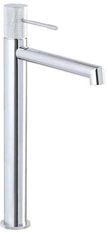 SCHÖNER WOHNEN-Kollektion Waschtischarmatur KADIA L, Chrom, Wasserhahn geeignet für Aufsatzwaschbecken in Ihrem Bad