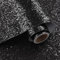 VaryPaper Glitzer Tapete Schwarz Modern Glitzerfolie Selbstklebend 40cmx800cm Möbelfolie Glitzereffekt Schwarz Klebetapete Selbstklebend Wand Schlafzimmer Wohnzimmer Klebefolie Schrank Kommode Treppen
