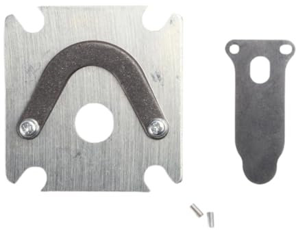 Fenteer Air Compressor Valve Plate Set Tongue Shape Reeds Valve Kit V Shape Plate