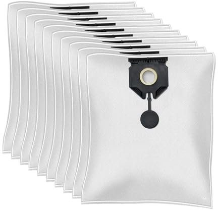 Accessoires for aspirateurs, 10 sacs d'aspirateur, compatibles avec Karcher, 2.889-154.0, (NT30/1) NT 30/1 Ap-Tact, Te, L, M