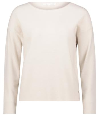 Betty & Co Damen Strickpullover mit Rundhalsausschnitt