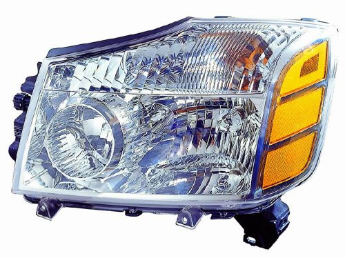 DEPO 315-1155L-AC Ersatzscheinwerfer für die Fahrerseite (dieses Produkt ist ein Aftermarket-Produkt, es wird nicht von der OE-Autofirma erstellt oder verkauft).