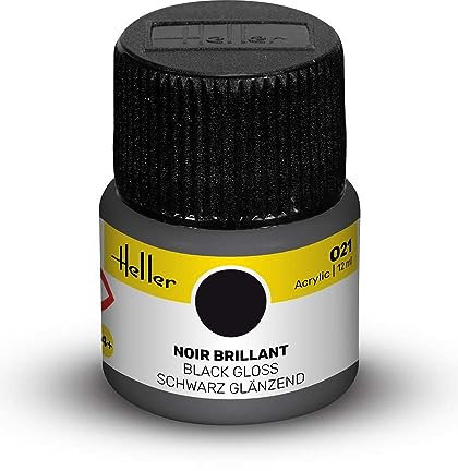 heller 9021 Acylfarbe 021 Schwarz glänzend