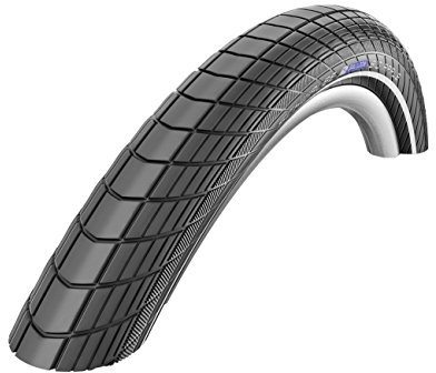 Schwalbe Fahrradreifen Big Apple K-Guard 50-203 B/B-SK+RT HS430 SBC 50EPI, Schwarz, 12 x 2 Zoll