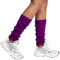 Boland - Beinwärmer für Erwachsene, Unifarben, Einheitsgröße, Stulpen, Socken, Overknees, 80er Jahre, Kostüm, Karneval, Mottoparty