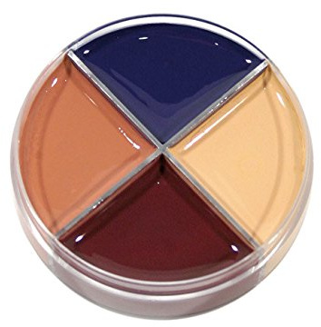 Make Up Dose Wunde mit 4 Farben bunt 14g