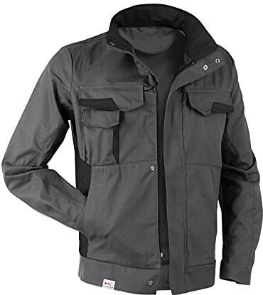 KÜBLER Workwear | KÜBLER VITA mix Arbeitsjacke | anthrazit/schwarz | Größe XL