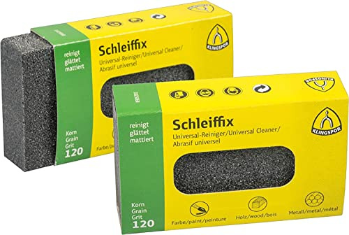 Klingspor 13800 - SFK 655 Flexibler Handschleifklotz, 80X50X20, Verpackungseinheiten 18 Stück - Grit 30