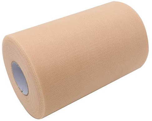 BITFLY Rouleau de tulle pour décoration de fête, tutu ou robe de mariage, 15,2 cm x 91,4 m