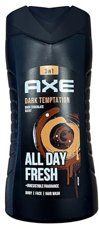 Axe Men Lot de 3 gels douche Dark Temptation 250 ml