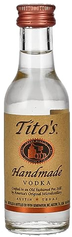 Tito's Handmade Vodka 40% Vol. 0,05l