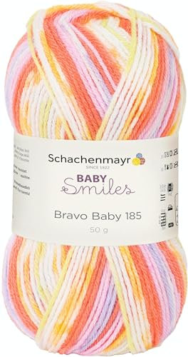 Schachenmayr Baby Smiles Bravo Baby 185 9801212-00198 emma color Handstrickgarn, Häkelgarn, Babygarn