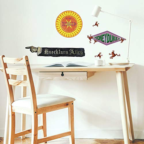 RoomMates RMK3778SCS - Adesivi da parete con scritta Harry Potter, 22,9 x 44,1 cm