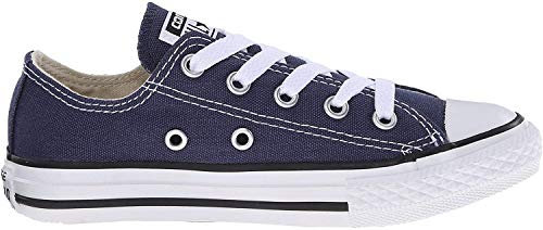 Converse Chuck Taylor All Star Stripes Sneaker für Damen, Marineblau, 9.5 Women/7.5 Men