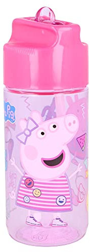 Peppa Pig 430 ml Tritan Mehrweg-Wasserflasche für Kinder
