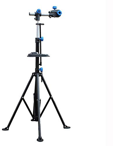 NANANA Pied Atelier Vélo VTT Montage Support Stand Réparation Hauteur Réglable 130-190cm, Pied D'atelier de Réparation Vélo VTT Hauteur Réglable Stand de Réparation, Support de Réparation pour Vélo