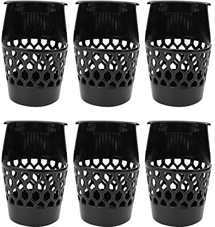6 Teile/Satz Billard Körbe, Kunststoff Tisch Billardtaschen Web Billardtaschen Billardtisch Home Entertainment Billard Ball Aufbewahrungstasche Billardtisch Zubehör(20CM)