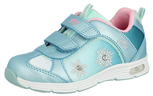 Lico Mädchen Snowflake V Blinky Sneaker, Türkis/ Rosa, 27 EU