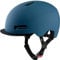 Alpina Brooklyn - Beleuchteter, Robuster und Komfortabler Urban Fahrradhelm Mit LED-Licht Für Erwachsene, Navy matt, 57-62 cm