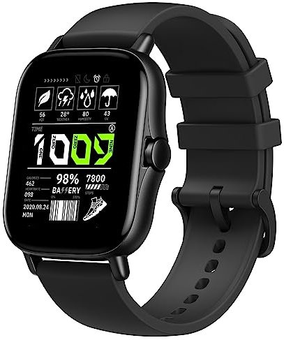 Amazfit GTS 2 4,19 cm (1.65) 43 mm AMOLED Noir GPS (Satellite)