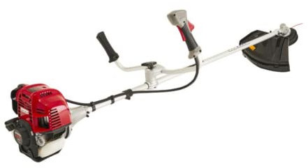 Mountfield Desbrozadora BC450HD con mango para bicicleta, alimentado por un motor Honda de 52,8 cc Easy Start de 4 tiempos