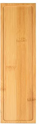 Bamboo Plant Trays, Rectangle Plant Pot Tray Small, Mini Bamboo Stand, Favor Chinese Characteristic Minimalism Succulent Pot, Thickness 0.39, Whole Size 10.4x2.8inches, 1pc