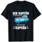 Boot Der Kapitän hat immer recht T-Shirt