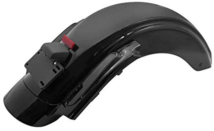 HCmotorku Motorrad-Heckklappen-System mit LED-Licht, Blinker, Bremslicht, passend für Harley Touring Road King Electra Road Street Glide 2009-2013, schwarze Linse