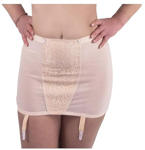 BODYPERFECT High Waist Strapsgürtel Strumpfgürtel 4 Halter für Strümpfe Unterwäsche XL