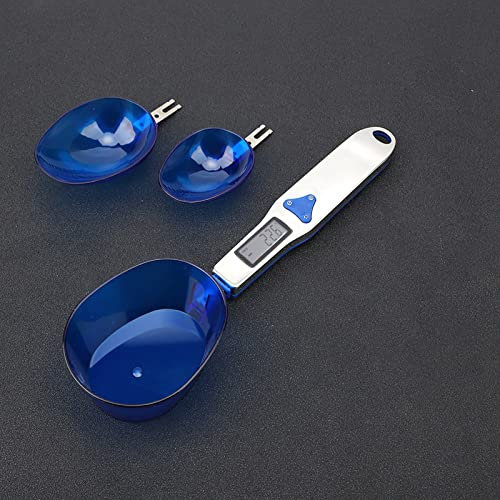 Digitale Löffelwaage, 500 G/0,1 G Schaumlöffel Pochiertes Ei, Tragbare LCD-Küchenwaage, Digitale Lebensmittel-Löffelwaage für Butter, Mehl, Milchpulver, Sahne, Tee, Gewürze,