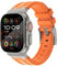 KADES 49 mm, 46 mm, 45 mm, 44 mm, para Apple Watch, pulsera deportiva de silicona para hombre y mujer, con adaptador de acero inoxidable para Apple Watch Ultra 2, Ultra/Series 10/9/8/7/6/5/4/SE,