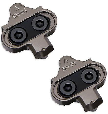 SPD Cleat Kompatibel mit Shimano SPD SM-SH51, MTB Cleat Geeignet für Männer und Frauen Radfahren, Bike Cleats für Indoor Cycling, Mountain Cycling und Outdoor Road Cycling