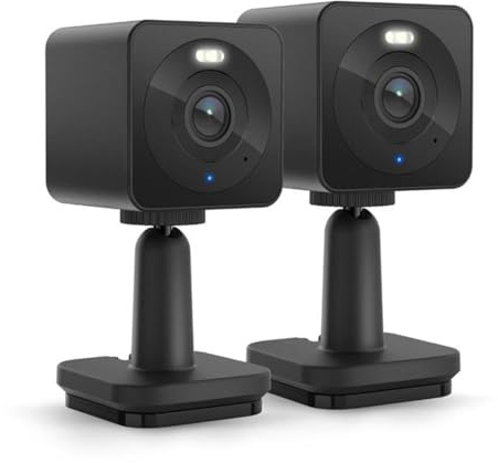 WYZE Cam OG 2-Pack Indoor/Outdoor Security Cameras with Color Night Vision