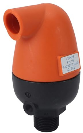 WOHPNLE Válvula De Alivio De Aire para Riego, Válvula De Alivio Automática De Aire Y Vacío Válvula De Escape Válvula De Ventilación De Salida De Entrada De Plástico para Riego Agrícola(1in)