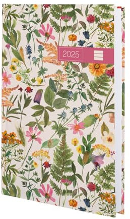 Finocam - Kalender Dynamic Porto Design 2025, 1 Tag pro Seite, Januar 2025 - Dezember 2025, 12 Monate, Botanisch, Katalanisch