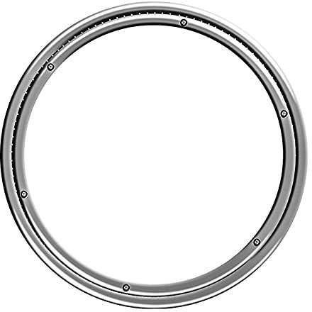 Rodamiento Plataforma giratoria, rodamiento Bolas Lazy Susan acero Inoxidable 16 Pulgadas, Base giratoria 360 Grados, Soporte Base giratoria para TV, rotación Flexible, Mayor Rendimiento Carga