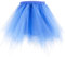 Tüllrock Damen Tütü Rock Karneval Kostüm, 50Er Ballett Unterrock Elastische Hohe Taille Ballettrock Petticoat Tanzkleidung, Kurz Retro Party Kostüme Tutu Rock Cosplay(Blau)