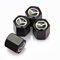 MABEIYE 4 pcs Auto Ventilkappen für Mazda CX-60 2022, Reifen Ventilkappen, Reifenventil Staubkappen Dichtung zubehör Abdeckung car felgen Kappen,Black