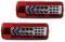 Rückleuchten Fahrzeug 1 Paar Rückleuchten 24V LKW Anhänger für Bremslicht Rücklicht Blinker Rücklicht für Volvo FH 460 FMX 500(WITH B