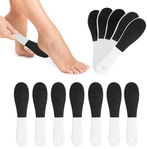 12PCS Double-Sided Foot Files Foot Rasp Foot Grater Files Disposable Foot Rasp Manicure File Callus Hard Skin Remover for Wet and Dry Cracked Feet, Foot Scraper Hard Skin Remover