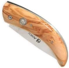 Couteau Laguiole - Amicu corse - pliant - fabrication française artisanale
