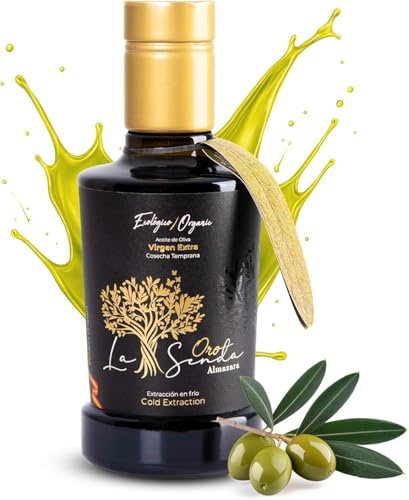 Almazara la Senda - Aceite de Oliva Virgen Extra | AOVE Gourmet Premium Picual & Cornicabra | Cosecha Temprana, Prensado en Frío | Regalo de España (250ml)