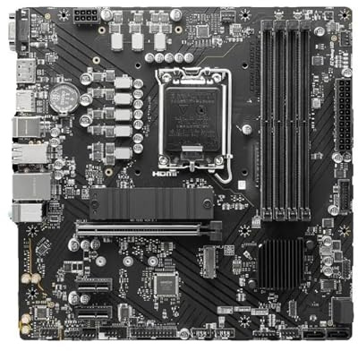 Scheda Madre Scheda madre Fit For MSI PRO B760M-P LGA 1700 Supporto i9-14900KS i7-14700KF i5-12400F CPU DDR5 6800MHz 128GB HDMI VGA M.2 PCle 4.0 mATX