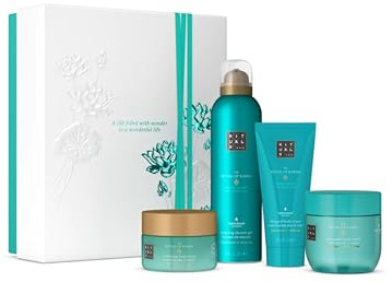RITUALS The Ritual of Karma Set Regalo Bagno, Fiore di Loto, Medio | Set regalo, essenziali bagno e corpo, pronto da regalare, rituale self-care