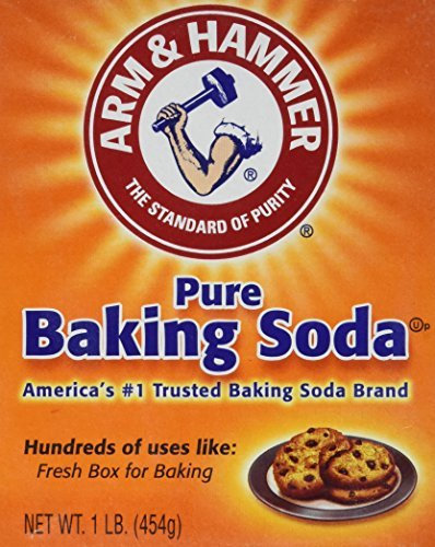 Church & Dwight 01110 Arm &Hammer Pure Baking Soda 1lb. (Pack of 5) by Arm & Hammer